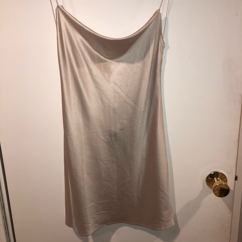 Mini Satin Dress